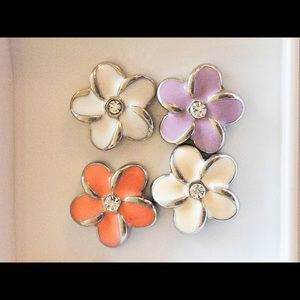 Origami Owl Hibiscus Flower Charms